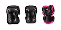 Kinder inline-beschermers Rollerblade  Skate Gear Black/Pink 3XS