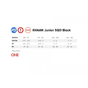 Kinder inlineskates Powerslide  Khaan Junior SQD Black