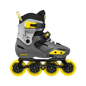 Kinder inlineskates Rollerblade  Apex Charcoal/Yellow