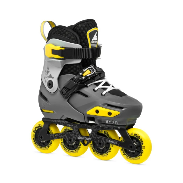 Kinder inlineskates Rollerblade  Apex Charcoal/Yellow  EUR 33-36