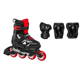 Kinder inlineskates Rollerblade Microblade Combo Black/Red