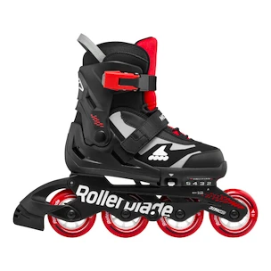Kinder inlineskates Rollerblade  Microblade Combo Black/Red