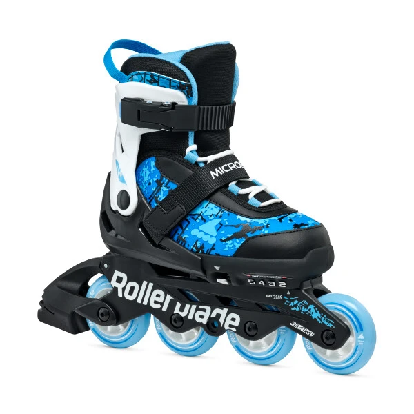 Kinder inlineskates Rollerblade  Microblade SL Black/Sky Blue