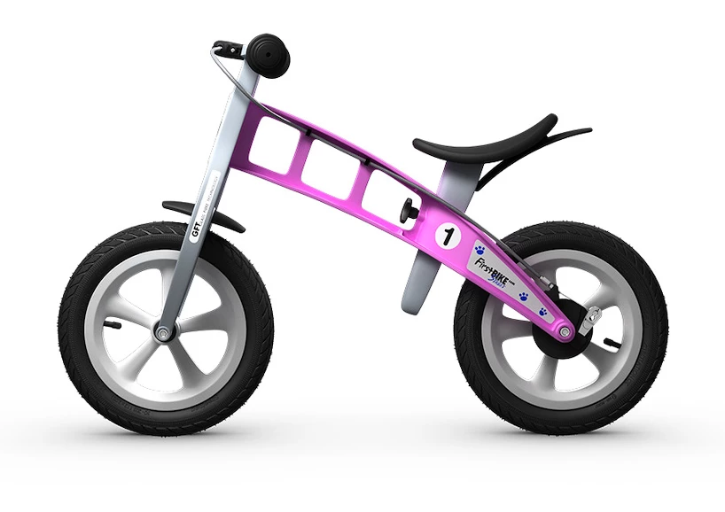 Kinder loopfiets FirstBike  Street Pink
