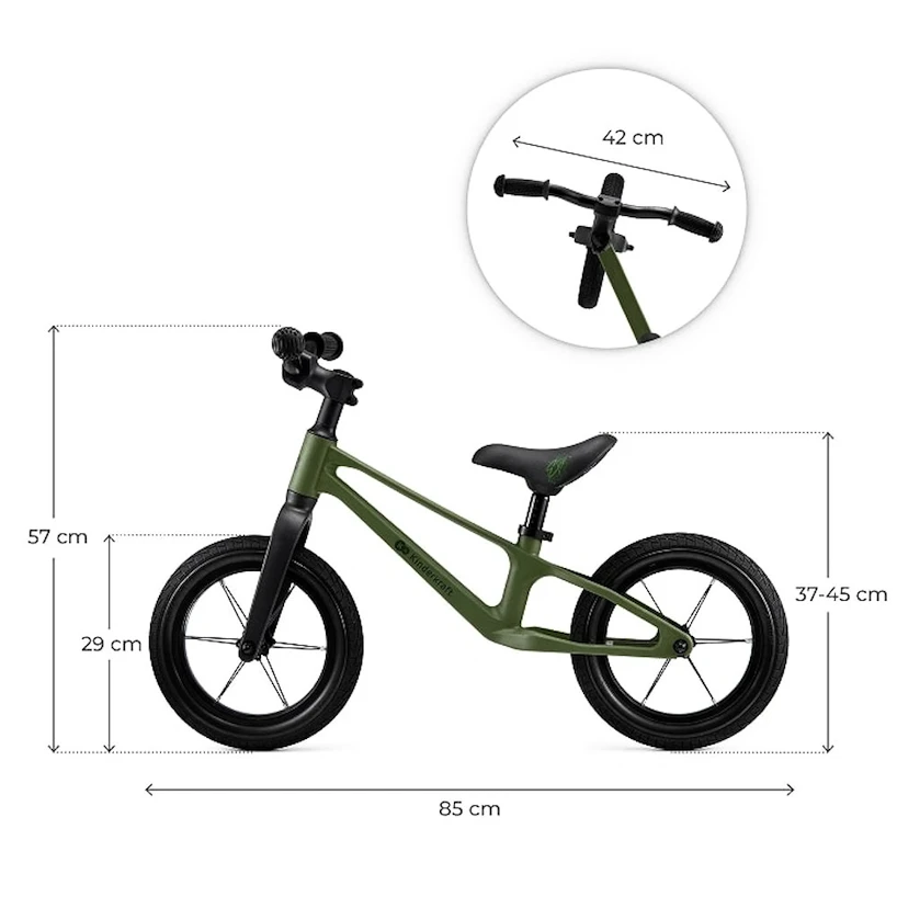 Kinder loopfiets Kinderkraft Eter Green