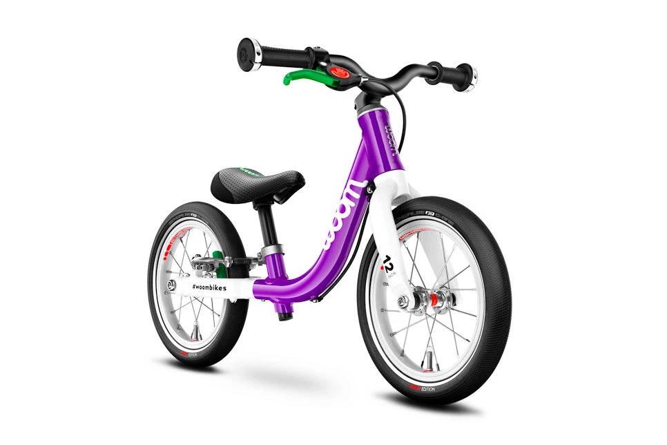 Kinder loopfiets Woom  1 12" Purple