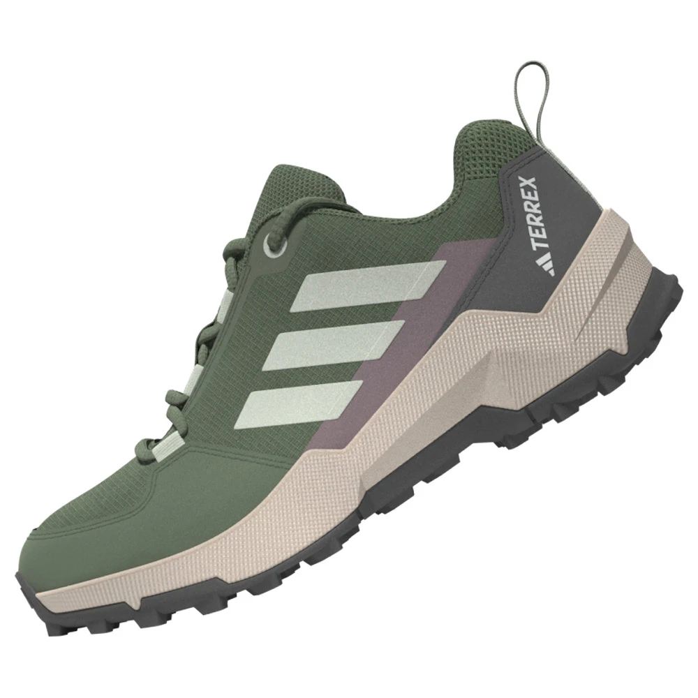 Kinder outdoorschoenen adidas Terrex AX4R Silver Green/ Linen Green/Preloved Fig