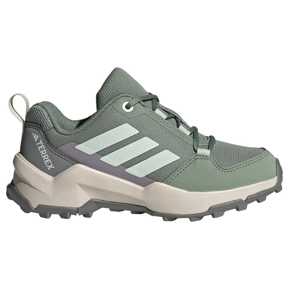 Kinder outdoorschoenen adidas Terrex AX4R Silver Green/ Linen Green/Preloved Fig
