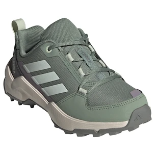 Kinder outdoorschoenen adidas Terrex AX4R Silver Green/ Linen Green/Preloved Fig  UK 1