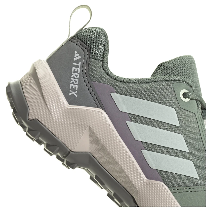 Kinder outdoorschoenen adidas Terrex AX4R Silver Green/ Linen Green/Preloved Fig