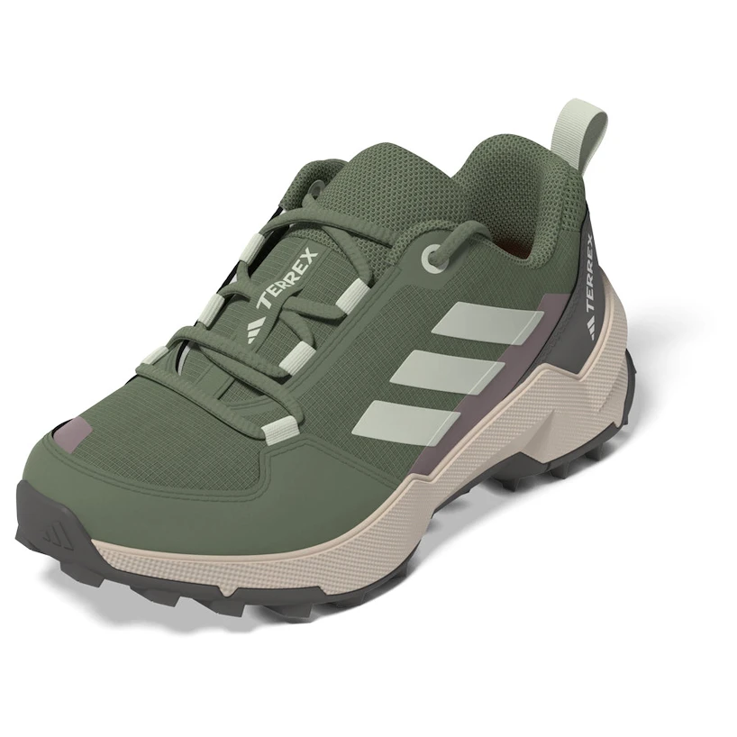 Kinder outdoorschoenen adidas Terrex AX4R Silver Green/ Linen Green/Preloved Fig