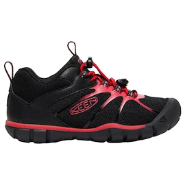 Kinder outdoorschoenen Keen Chandler 2 CNX Children Black/Red Carpet