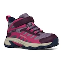 Kinder outdoorschoenen Merrell Moab Speed 2 Mid A/C Wtpf Berry