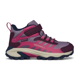 Kinder outdoorschoenen Merrell Moab Speed 2 Mid A/C Wtpf Berry
