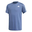 Kinder T-shirt adidas B Club 3STR Tee Blue 128 cm