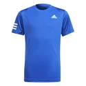 Kinder T-shirt adidas  Boys Club 3STR Tee Blue