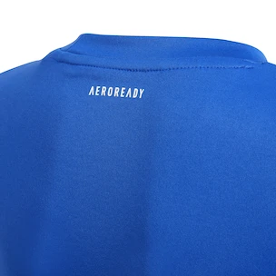 Kinder T-shirt adidas  Boys Club 3STR Tee Blue