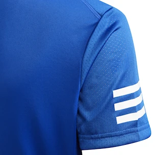 Kinder T-shirt adidas  Boys Club 3STR Tee Blue