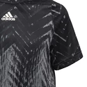 Kinder T-shirt adidas Boys Freelift Printed T-Shirt Black