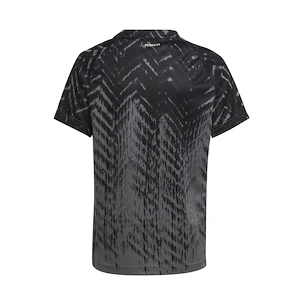 Kinder T-shirt adidas  Boys Freelift Printed T-Shirt Black