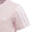 Kinder T-shirt adidas Essentials 3-Stripes Clear Pink