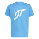 Kinder T-shirt adidas  Thiem Logo Graphic Tee Blue