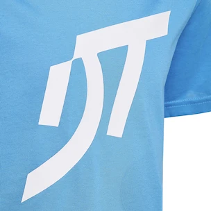 Kinder T-shirt adidas  Thiem Logo Graphic Tee Blue