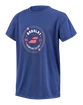 Kinder T-shirt Babolat  Exercise Graphic Tee Estate Blue
