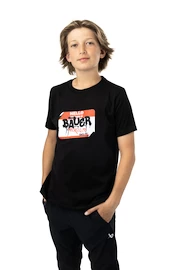 Kinder T-shirt Bauer Name Tag Tee Black