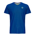 Kinder T-shirt BIDI BADU  Evin Tech Round-Neck Tee Blue/Neon Green