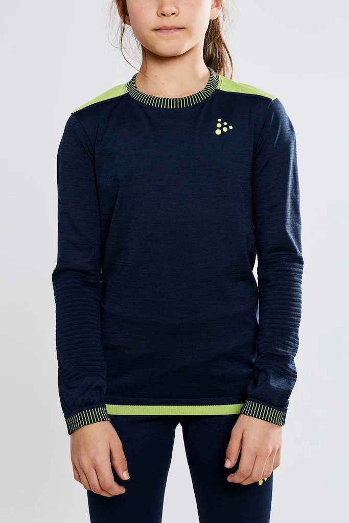 Kinder T-shirt Craft  Fuseknit Comfort Junior dark blue 122 cm