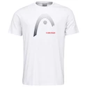Kinder T-shirt Head Club Carl T-Shirt Junior White 140 cm