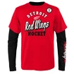 Kinder T-shirt Outerstuff  TWO MAN ADVANTAGE 3 IN 1 COMBO DETROIT RED WINGS