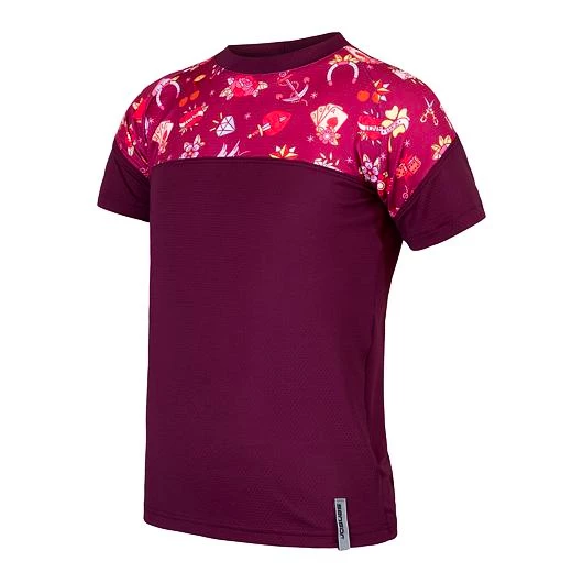 Kinder T-shirt Sensor  Coolmax Impress Purple