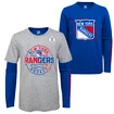 Kinder T-shirts Outerstuff NHL Two-Way Forward 3-in-1 T-shirts voor kinderen New York Rangers