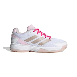 Kinder tennisschoenen adidas Ubersonic Kids Off White/Silver Metallic