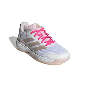 Kinder tennisschoenen adidas  Ubersonic Kids Off White/Silver Metallic