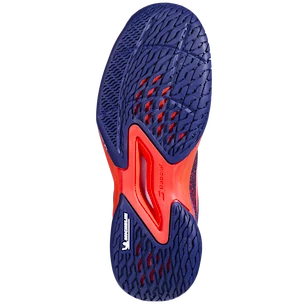 Kinder tennisschoenen Babolat Jet Mach 3 AC Junior Blue Ribbon