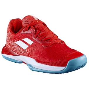 Kinder tennisschoenen Babolat Jet Mach 3 Junior Clay Girl Fiesta Red  EUR 36,5