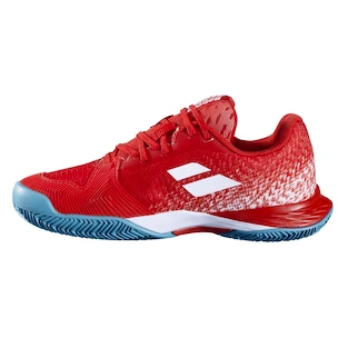 Kinder tennisschoenen Babolat Jet Mach 3 Junior Clay Girl Fiesta Red  EUR 36,5