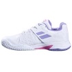 Kinder tennisschoenen Babolat Propulse All Court Junior Girl White/Lavender