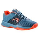 Kinder tennisschoenen Head Revolt Pro 4.0 Junior Clay Grey/Orange