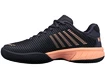 Kinder tennisschoenen K-Swiss  Hypercourt Express 2 HB Graystone/Peach