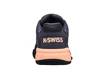 Kinder tennisschoenen K-Swiss  Hypercourt Express 2 HB Graystone/Peach