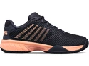 Kinder tennisschoenen K-Swiss  Hypercourt Express 2 HB Graystone/Peach