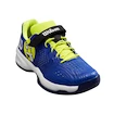 Kinder tennisschoenen Wilson Kaos Emo K Blue/Safety Yellow