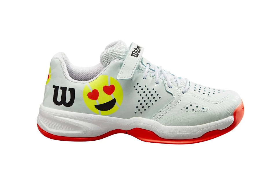 Kinder tennisschoenen Wilson Kaos Emo K Opal Blue/White  EUR 28
