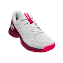 Kinder tennisschoenen Wilson Rush Pro Jr L White/Beet Red