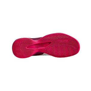 Kinder tennisschoenen Wilson Rush Pro Jr L White/Beet Red