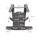 Kinderdrager Kinderkraft  Nino Confetti Grey
